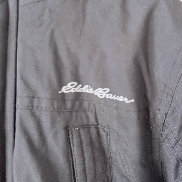 Eddie Bauer Superior Down Parka with Fur Trim Hood in Black - Picture 11 of 16